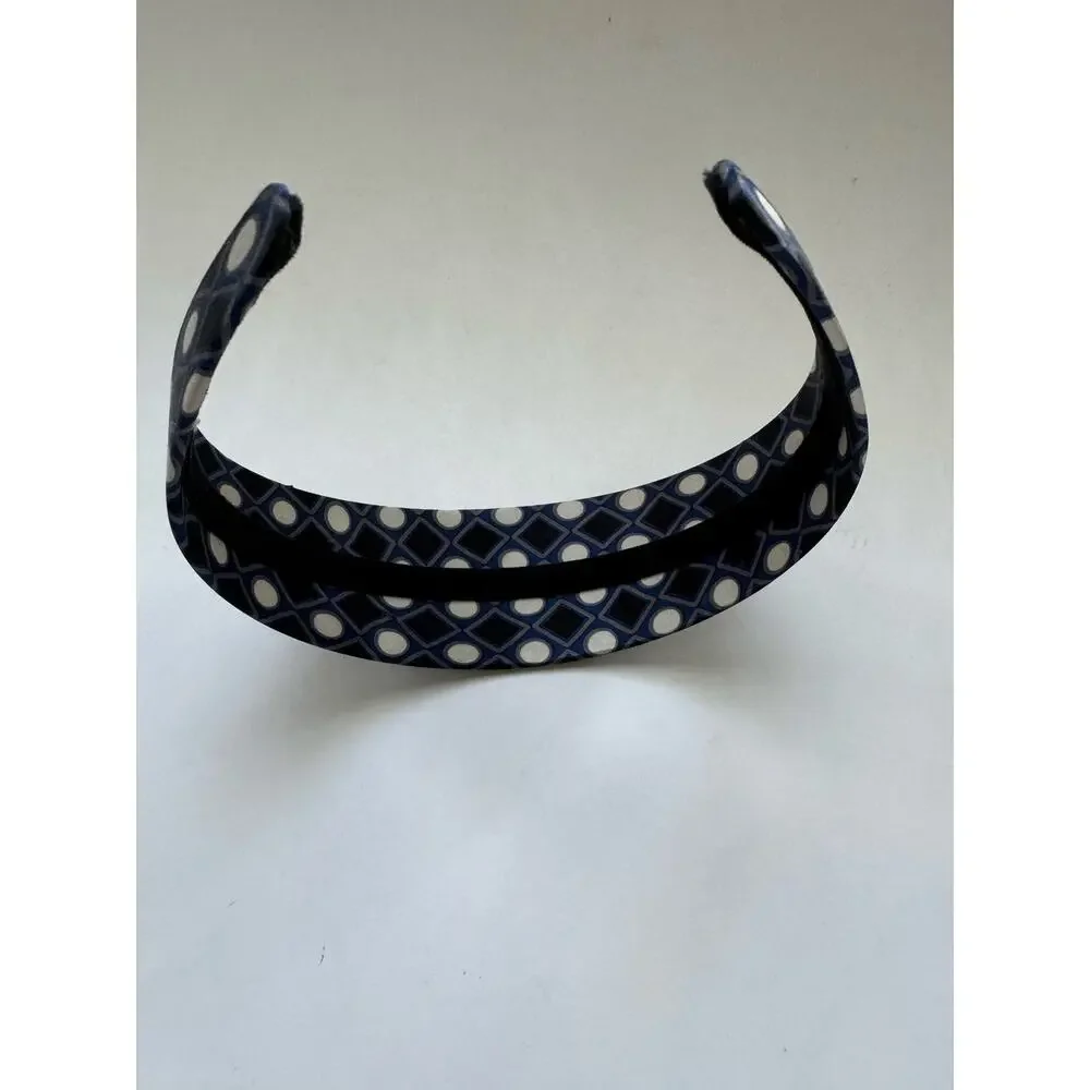 NWOT A Bundle of Five Head Bands- Retro Print and Black Rhinestone